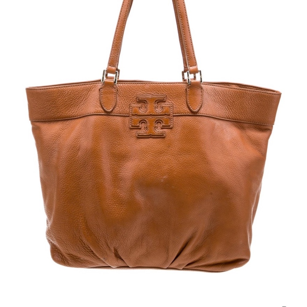 Tory Burch Brown Leather Tote